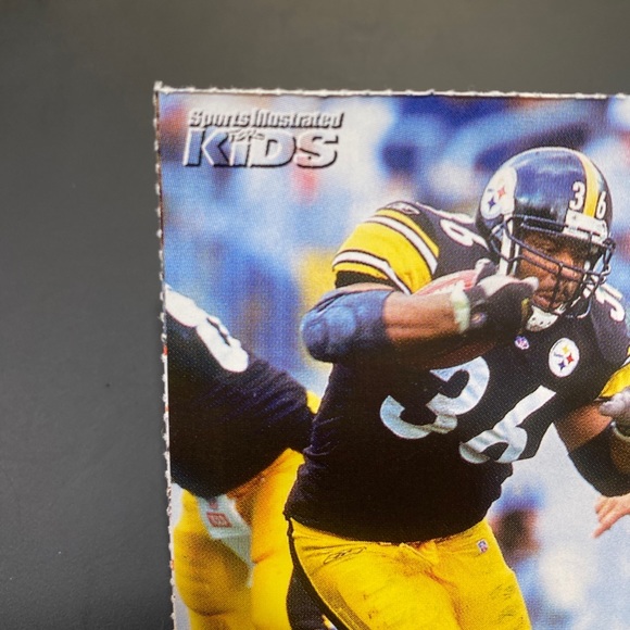 RARE NFL Card Jerome Bettis #140 SI For Kids VTG - Picture 2 of 10